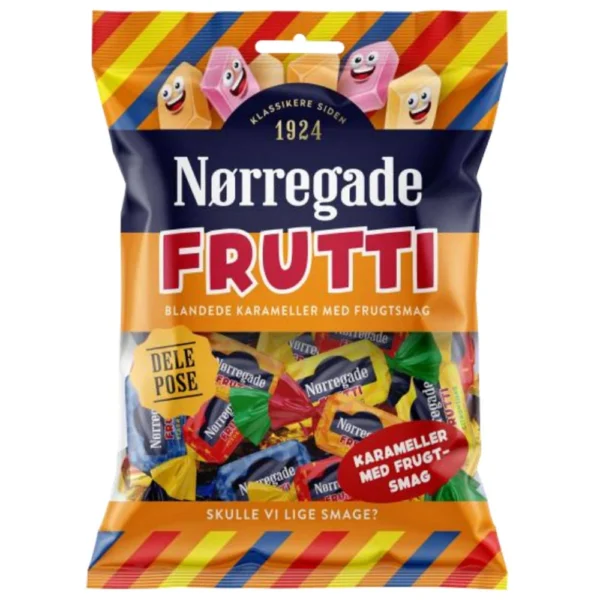 Norregade Frutti Fruktkola 80g