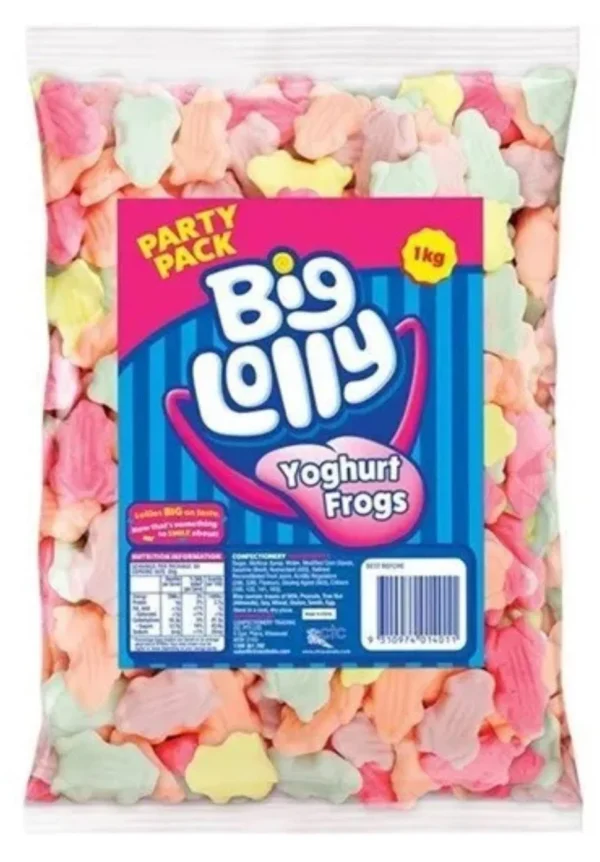 Big Lolly Yoghurt Frogs 1 kg