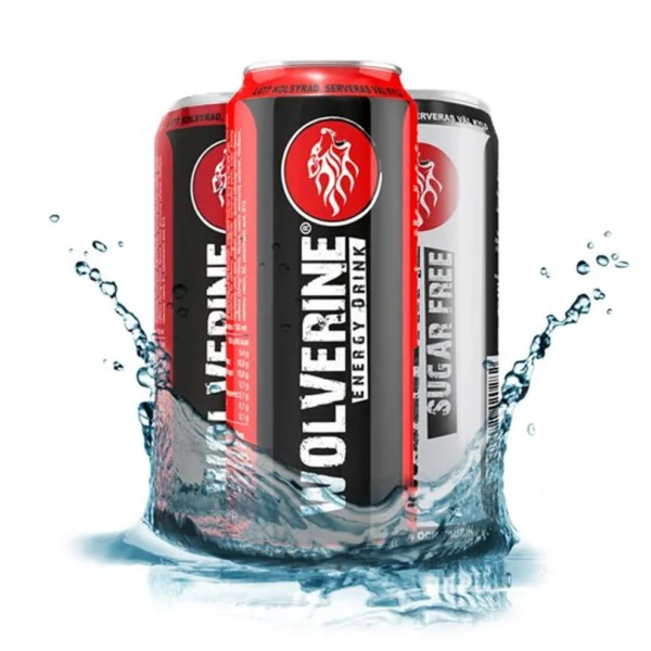 Wolverine Energy Drink 250 Ml Sour Lime, Energidryck