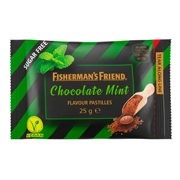 Fisherman's Friend Chocolate Mint Sockerfri - 25 g