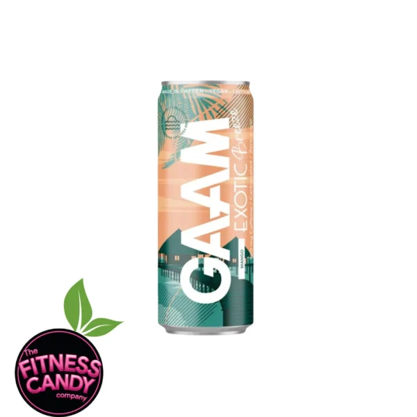 GAAM Energy - Exotic Breeze Mango 33cl (BF: 2024-11-07)