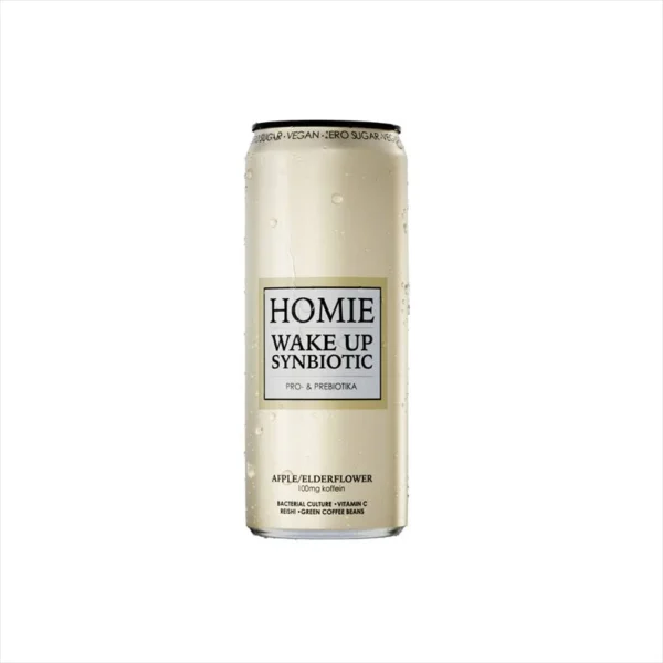 Homie Wake Up Synbiotic Apple/Elderflower 33cl