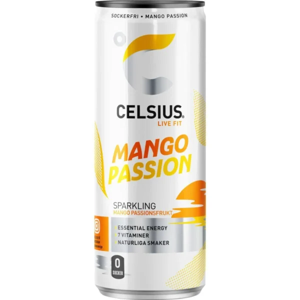 Celsius 355 ml Mango Passion