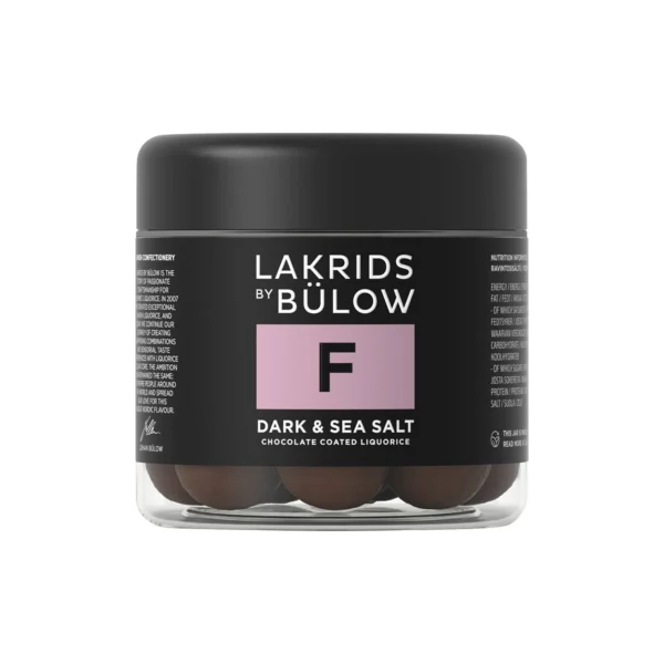 F Dark & Sea Salt, Lakrids by Bülow | Small