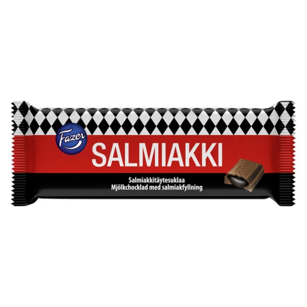 Salmiakki Chokladkaka 100 gr Fazer