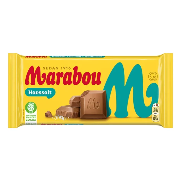 Marabou Havssalt 185 g