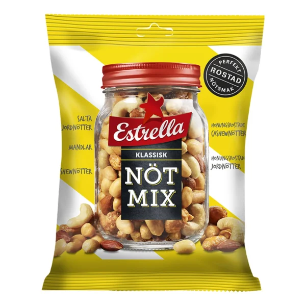 Estrella Nötmix Klassisk - 200 g