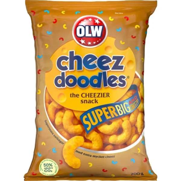 OLW Super Cheez Doodles - 200 gram
