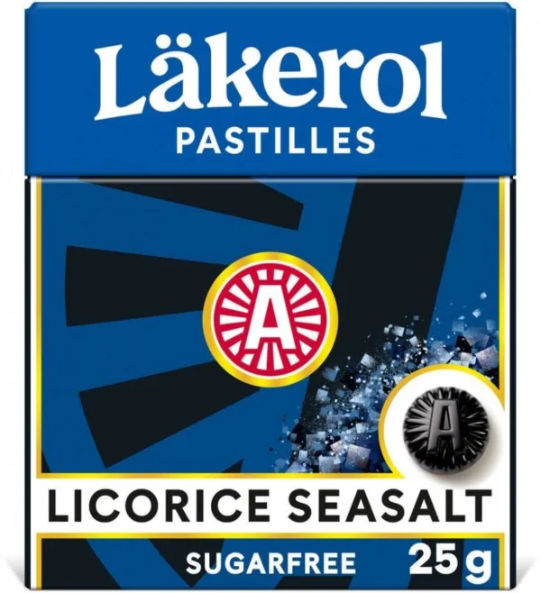 Läkerol Licorice Seasalt - 25 Gram