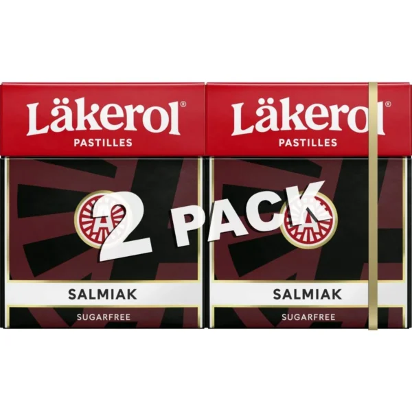 Läkerol Salmiak 2-pack