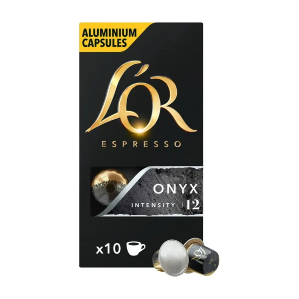L'Or espresso Onyx kaffekapslar, 10 st