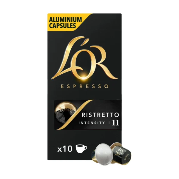 Kaffekapslar L'OR RISTRETTO, 10 St.