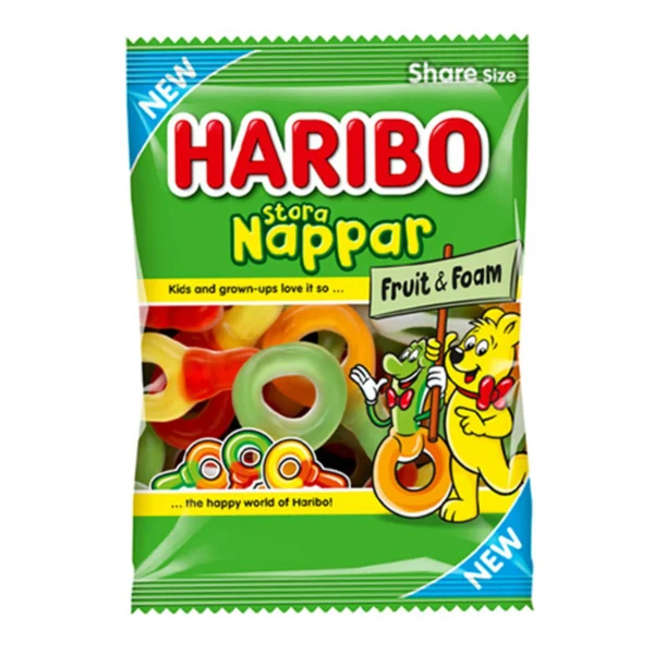 Haribo Stora Nappar 170 g