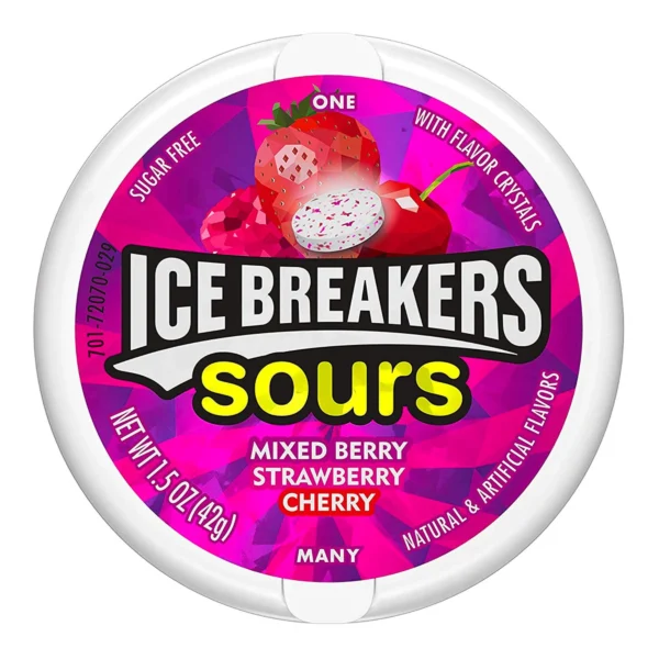 Ice Breakers Sours Berry - 43 gram