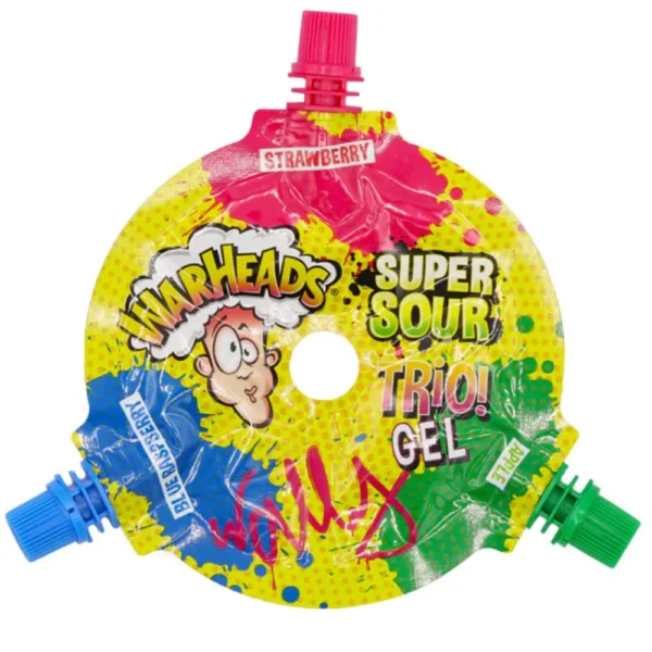 Warheads Super Sour Gel Trio 51 g