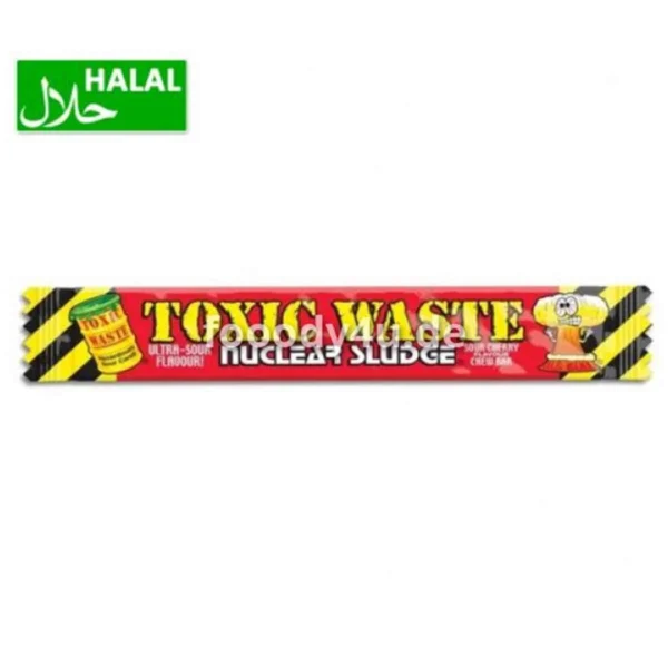 Toxic Waste Nuclear Sludge Chew Bar Sour Cherry 20g