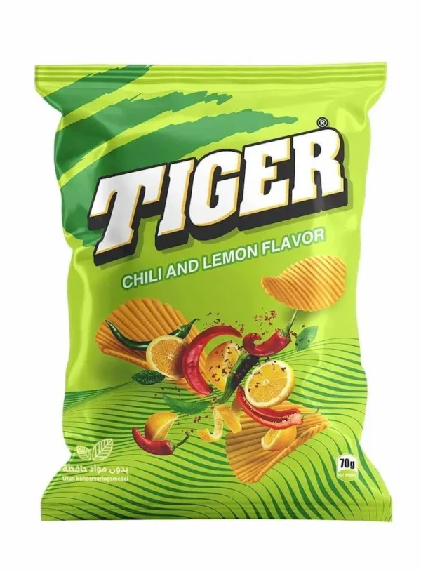 Tiger Chips Chili Lime | 70 g