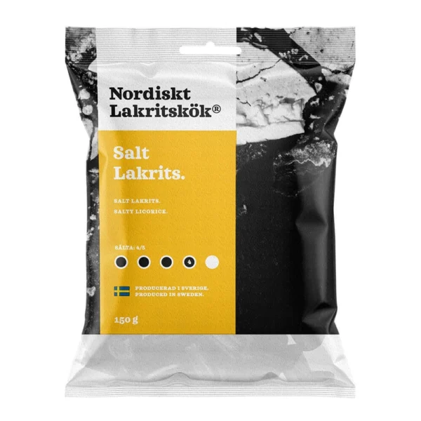 Nordiskt lakritskök - salt lakrits