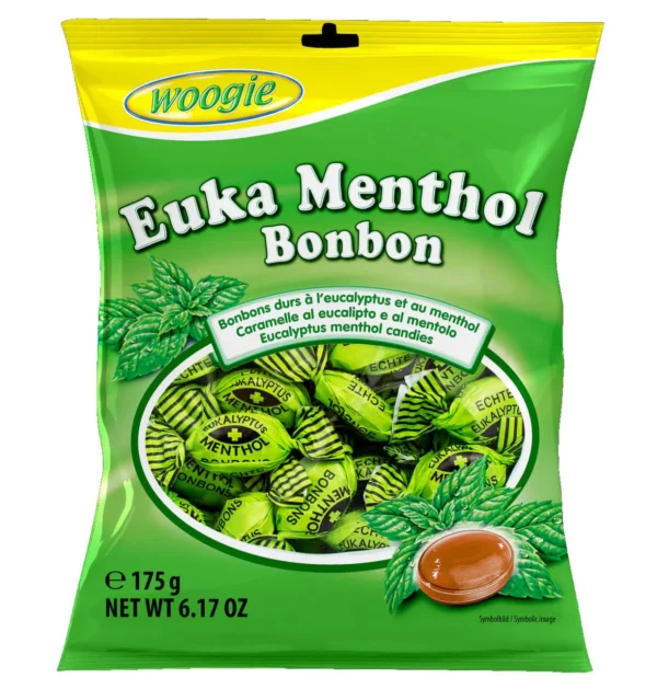 Woogie Eukalyptus-Menthol 175g