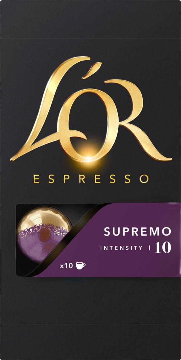 L'Or espresso Supremo kaffekapslar, 10 st