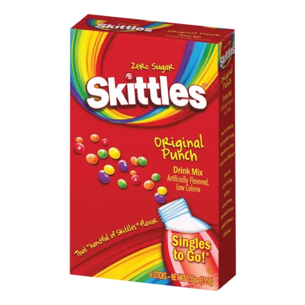 Skittles Singles Original Punsch Drink Mix - 15,5 gram