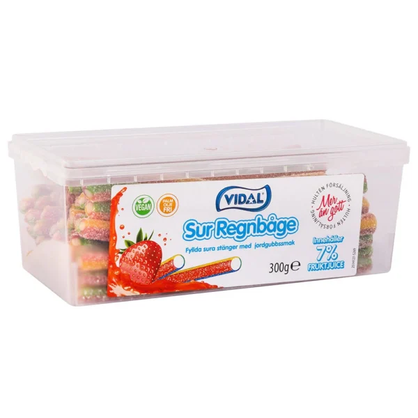Vidal Sura Regnbågestänger 265g