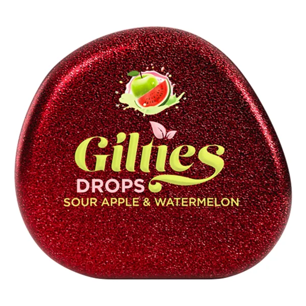 Gilties Drops Sour Apple & Watermelon - 90 gram