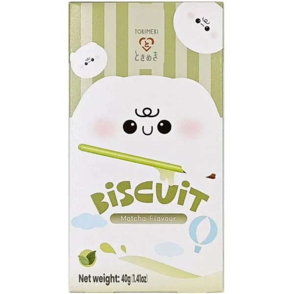 Tokimeki Biscuit Stick - Matcha Flavour 40g