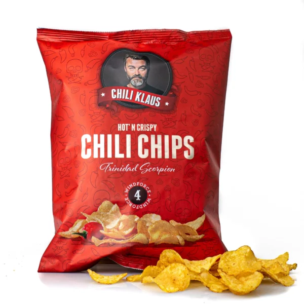 Chili Klaus Chili Chips Vindstyrke 4 150g