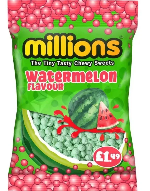 Millions i Påse med Vattenmelonsmak 110g
